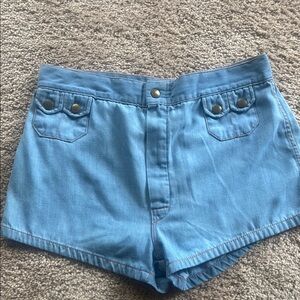 Christian Dior Jean Shorts